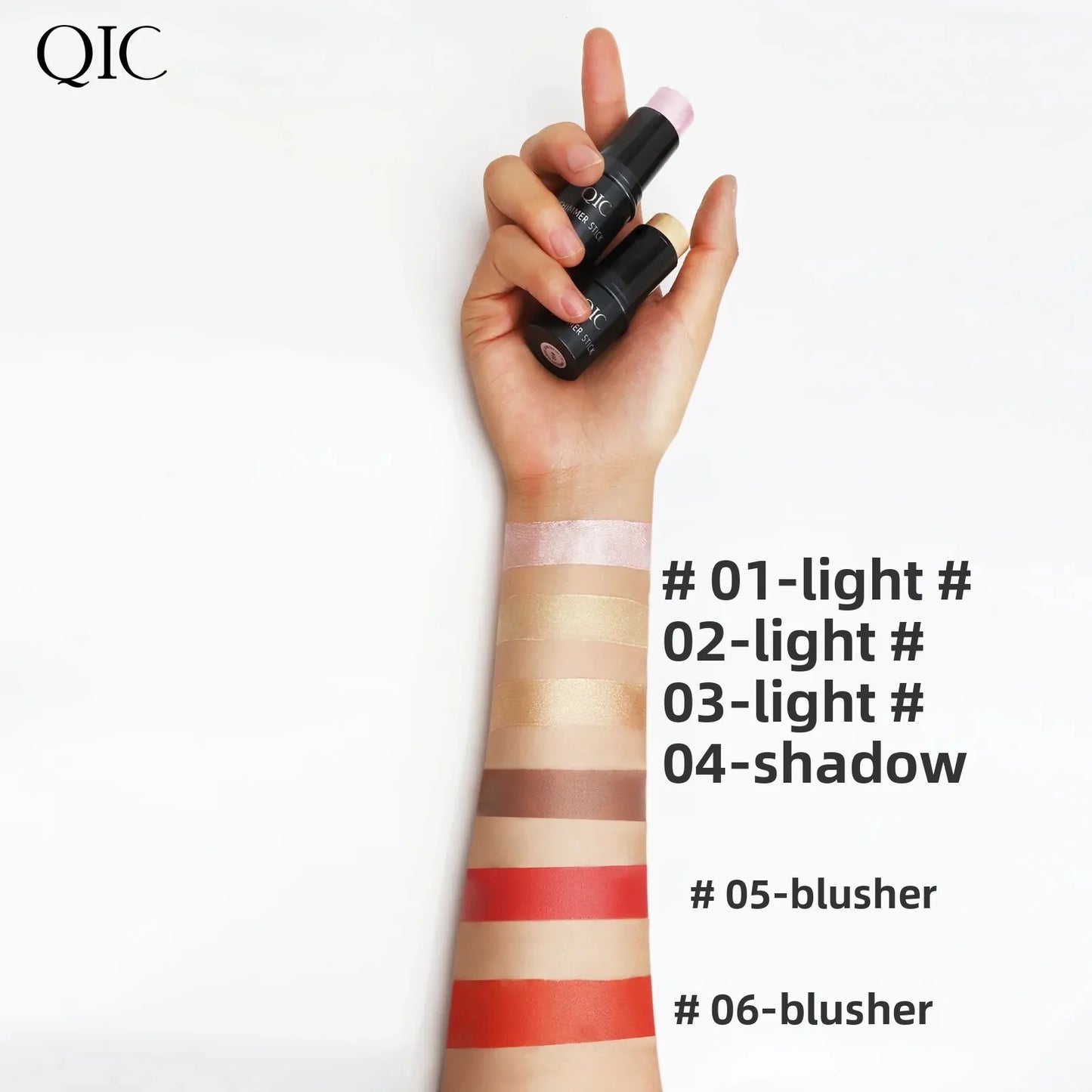 Creamy Highlighter Stick Bronzer Contour Glitter Shimmer Powder Blush For Face Makeup Cosmetics