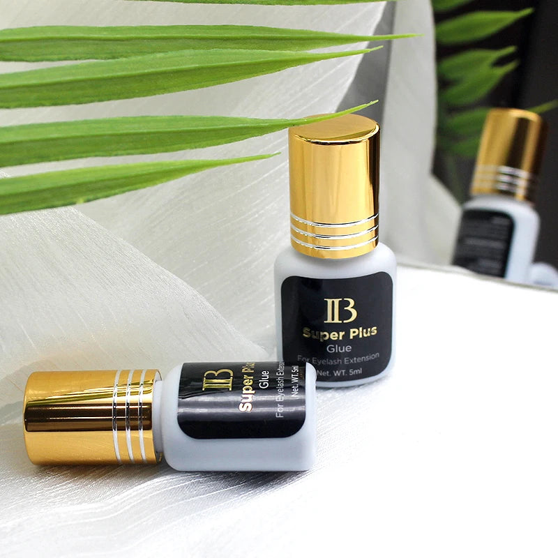 IBeauty Super Plus Glue For Eyelash Health Extension Original 5ml Black Cola Gold Cap Korea 1-2Sec Fast Dry Makeup Tools Health