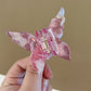 1PC French Retro Butterfly Hair Claw Mermaid Hair Clip Acetic Acid Hair Clip Retro Back of Head Hair Accessories Hairpin