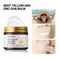 Sunscreen Makeup Beef Tallow and Zinc Sun Balm Sun Protection Moisturizing and Antioxidant Care for Your Skin