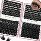 384pcs Individual Lashes Eyelash Book Clusters Extensions False Eyelash DIY at Home Cluster Eyelash Extensions Makeup
