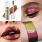 Metallic Discoloured Eye Shadow Purple Green Glitter Eyeshadow Makeup Chameleon Eyeshadow Liquid Polarized Colorful Cosmetics