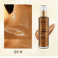 100ml Pearl Rose Gold Body Shimmer Oil Highlighter - Face Brighten Glitter Bronzer Skin Glow Illuminator Makeup Shine Liquid