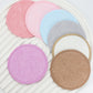 Bamboo Fiber Makeup Remover Pads 7/14/21/28 Pieces, 7-Day Mass Sale Soft Reusable Cotton Makeup Remover Pads for Face Cleanser