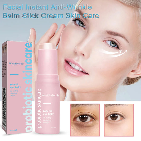 Women Extra Renewing Rosehip Eye Balm For Face Lifting Moisturizing Balm Stick Deep Hydration Moisturizer Eye Care