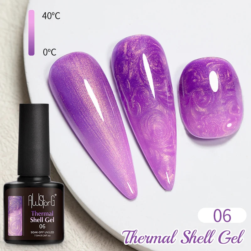 7.5ML Pink Blue Nail Gel Cat eye Semi Permanent Nail Art Soaking UV LED Nail Salon DIY Nail Salon Gel For Autumn And Winter