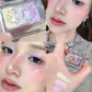 Judydoll Single Color Gradient Eyeshadow Cool Tone Blue Purple Punk Glitter Pearlescent High Pigmented Lasting Eye Cosmetics
