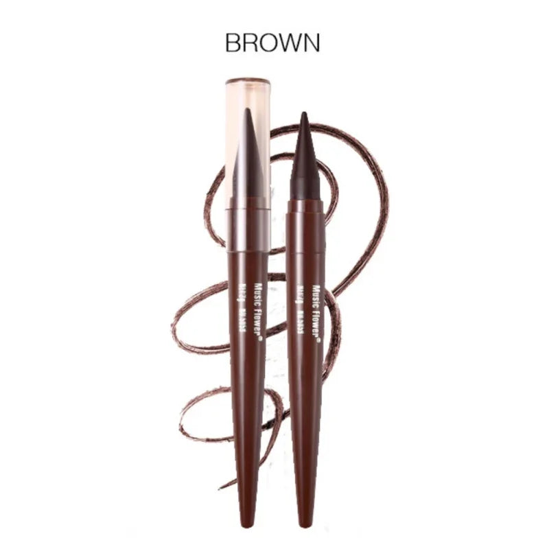 Gel Eye Liner Long-lasting Smudge-proof Black Blue Brown Eyeliner Cream Natural Make Up Blue Kajal Pencil Smoky Eyes Make Up