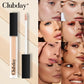Liquid Concealer - Lightweight Eye Coverage for Dark Circles & Tattoos, Waterproof Buildable Formula, Single Shade Tube Makeup