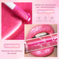 Coral Pink Glitter Lip Glaze LongLasting Moisturizing Shimmer Mirror Lipgloss Waterproof Liquid Lipstick Lip Oil Makeup Lip Tint