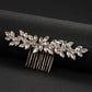 Wedding Comb Head Jewelry Bride Hair Clips Headpiece Crystal Women Tiaras Bridal Hair Accessories Women Hair Ornaments SL