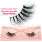 Half Eye Lashes Natural 3D Mink Short False Eyelashes Fluffy Wispy Cross Strip Fake Lashes Soft Half Eyelashes Extension Makeup