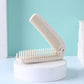1pcs Portable Folding Comb Hair Brush Anti-static Travel Hair Brush Wheat Straw Folding Hairdressing Styling Beauty Tool