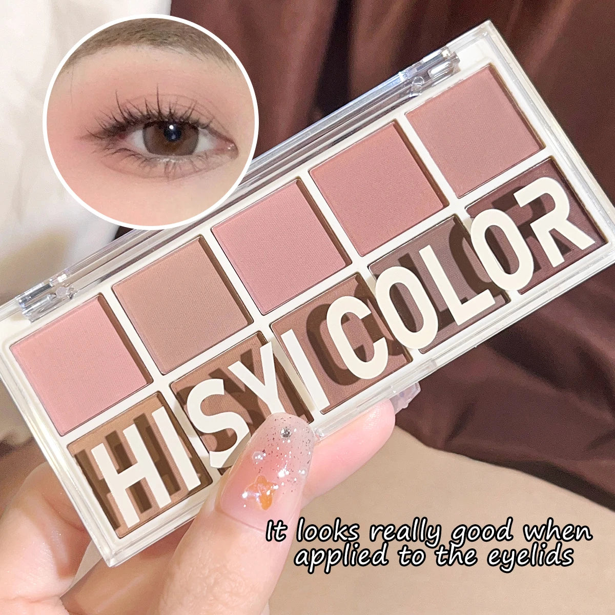 Star Rejuvenation Ten-Color Eye Shadow Pearl Matte Pink Pure Desire Powder Brown Plate Gentle Daily Cheap Makeup
