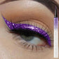 6 Color Diamond Shiny Eye Liner Eyeshadow Waterproof Quick-dry Silver Gold Metellic Pearlescent Liquid Eyeliner Makeup Gilfts