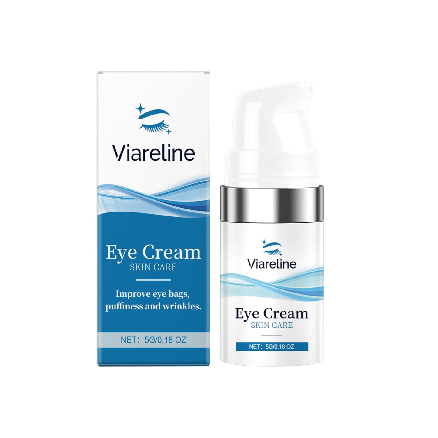 Firming Eye Serum for Improving Fine Lines, Reducing Dark Circles, and Alleviating Fatigue. Lightweight Cream Eye Cream.
