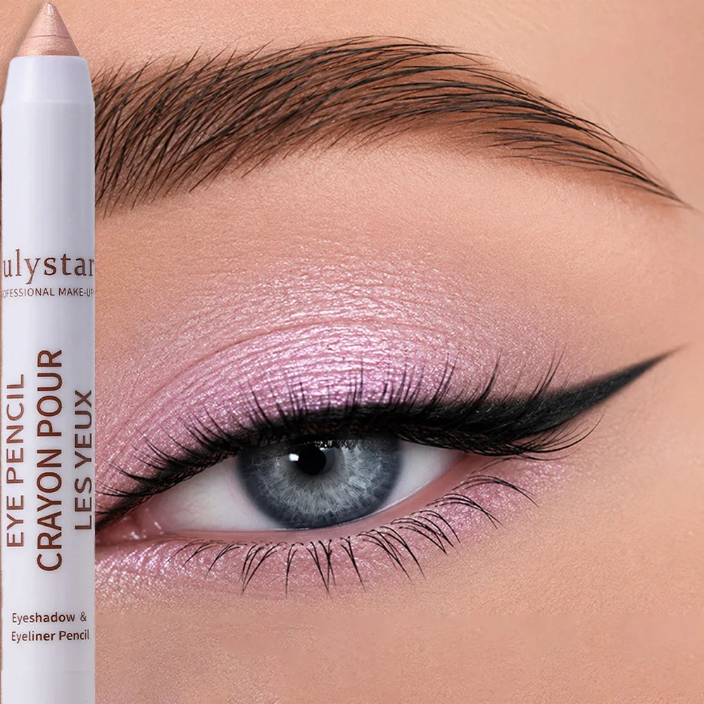 1Pc Eyeshadow Stick Matte and Shimmery Highlighter Perfect for 3D Eye Makeup Waterproof   Sweatproof Eye Painted Stick