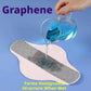 4 Pieces Reusable Graphene Incontinence Pads - Leak-Proof, Washable Sanitary Napkin for Elderly Care and Mobility Support