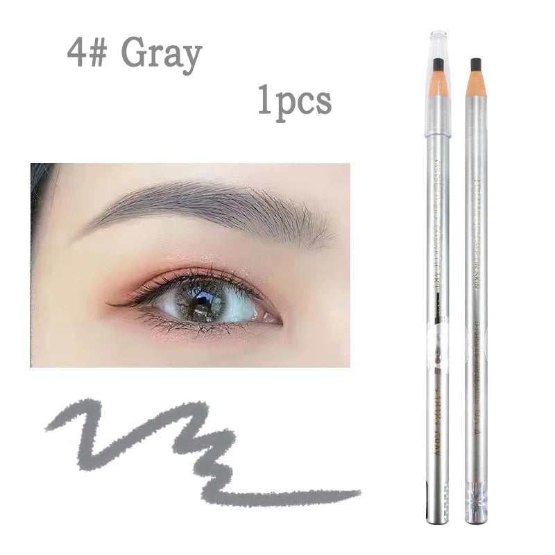1818 Waterproof Eyebrow Pencil Microblading Permanent Makeup Dermatograph Pencil Peel Off Pull Roll Paper Eyebrow Pencil Set