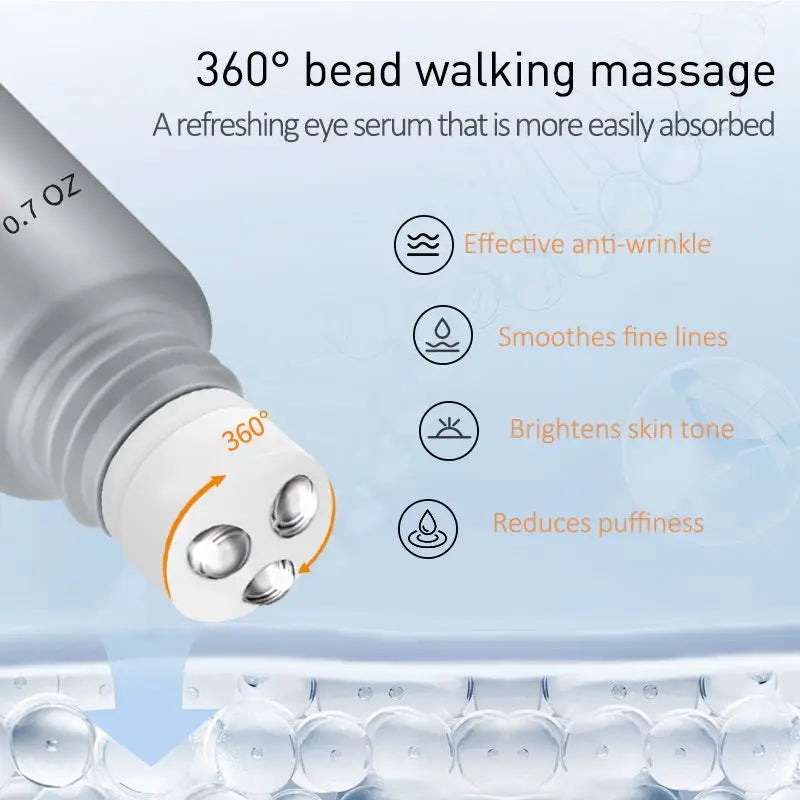 4 In 1 Eye Cream Anti Dark Circles Eye Bags Anti-Wrinkle Eye Serum Lifting Firming Eye Skin Care