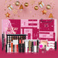 POPFEEL Surprise Beauty Countdown Gift Box Set - 24-Piece Makeup Surprise Blind Box Collection for Girls, Women, and Moms.