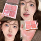 Multi-Purpose Creamy Blush Waterproof Moisturizing Highlighter Mud Cream Cheek Eyes Watery Peach Rouge Contour Tint Cosmetics