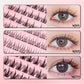Noglue Eyelashes Natural False Eyelashes DIY Lashe Clusters Glue Strands Eye Lashes  Adhesive Eyelash Artificial Eyelashes