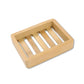 1PC Soap Box Bamboo and Wood Hotel Bathroom Soap Holder Home Simple Drain Soap Box