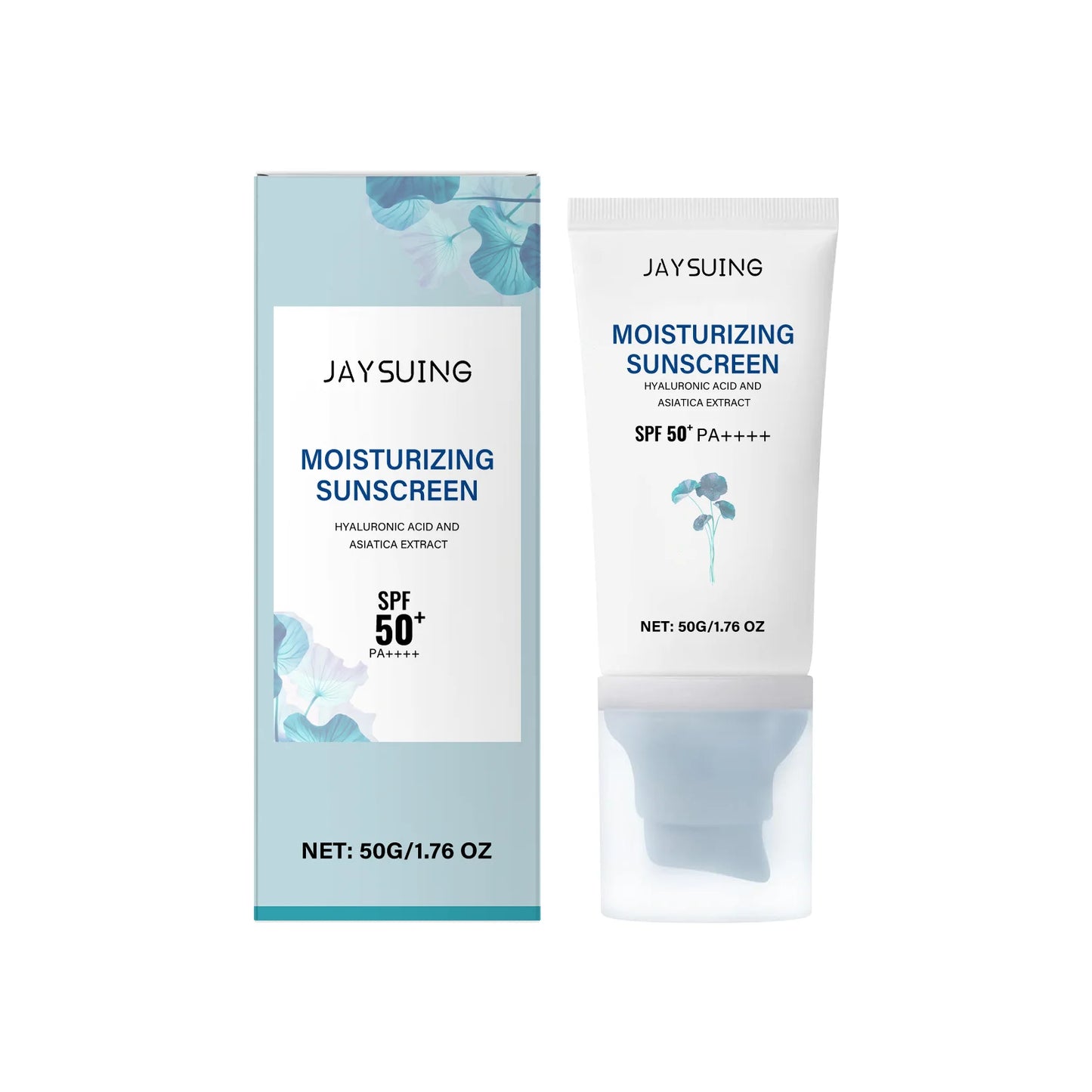 Centella Sunscreen Spf50+ Pa++++ Calming Moisturize Oily Sensitive Skin Soothing Long-Lasting UV Protection Sunblock Face Cream