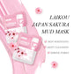 50pcs LAIKOU Mud Masks Sakura Facial Clay Masks Moisturizing Anti-aging Anti Acne Deep Cleansing skincare Face Mask for Beauty