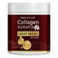 Collagen Keratin Hair Mask, Deeply Nourishes Dry and Damaged Hair, Enhances Elasticity—Rich in Moroccan Argan Oil, Deeply Moisturizes and Softens