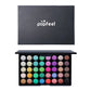 POPFEEL 40 Colors Eyeshadow Palette Long Lasting Easy Makeup Brown Eyeshadow Palette, Pink Eyeshadow Palette