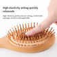 1PC Wood Comb Professional Healthy Paddle Cushion Hair Loss Massage Brush Hairbrush Comb Scalp Hair Care Healthy Bamboo Comb