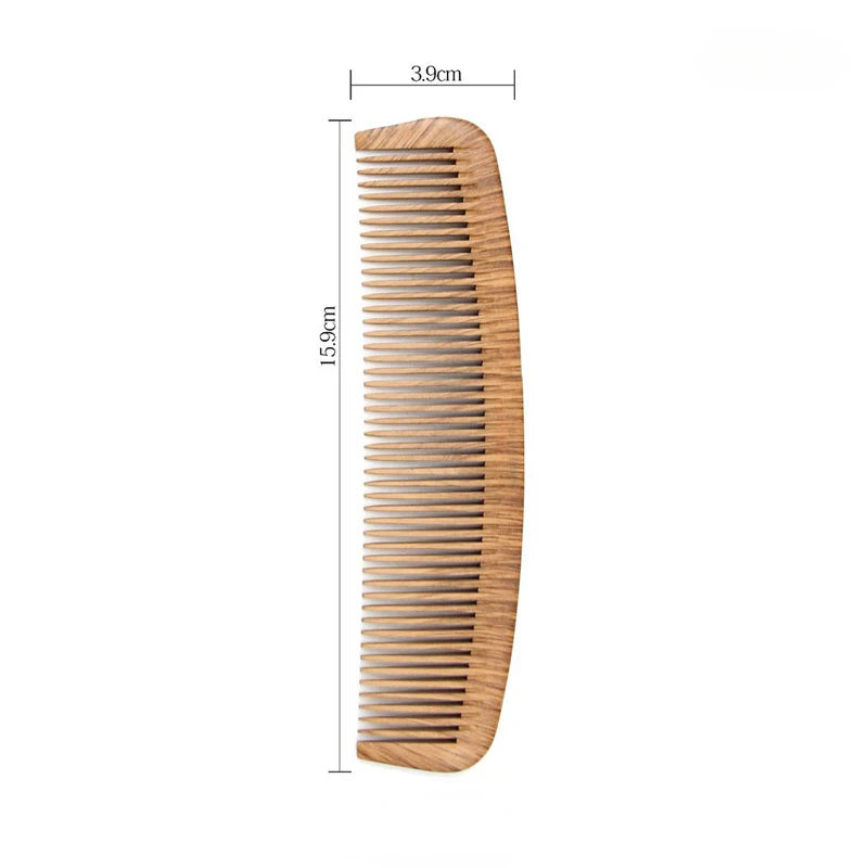 Natural Pear Blossom Comb Smooth Comb Scalp Massage Anti Tangling Bamboo Wood Comb Anti Tangling Static Hair Brush Salon Tool