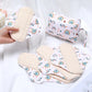 Reusable Sanitary  Napkins Washable Cotton Panty Liners Soft Cloth Menstrual Pads  4pcs Pads with 1pc Mini Wet Bag