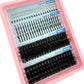 15Rows Lash Clusters Spikes Eyelash Extensions Spiky Lashes Extension Thick Individual Cluster Lashes with Spikes&Bottom Lashes