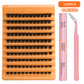 8-16MM Individual Cluster Lashes Set Natural Faux Mink Lashes Reusable DIY Tray Lash Extension Thick Volume False Eyelashes Kit