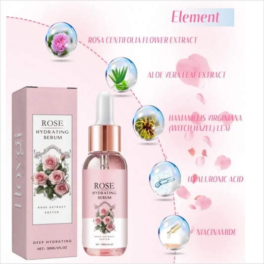 Rose Essence Moisturizing Toner Deep Hydration Long Lasting Moisturizing Cleansing Impurities Moisture Glow