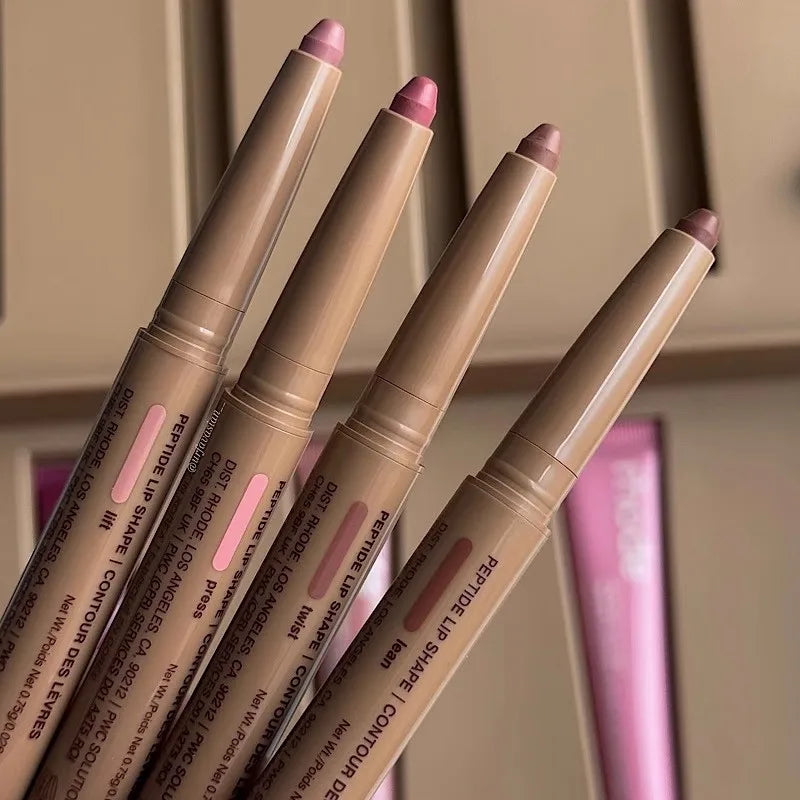 Brand Skin Peptide Lip Shape Pen Lip Liner Long Lasting Lip Tint Pencil Pen Makeup Lipstick Powder Blusher Gloss Makeup Lipliner