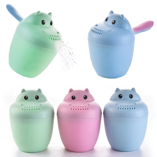 Baby Shampoo Rinser Durable Kids Shampoo Rinse Cup Bath Shower Washing Head Children Bathing Baby Shower Spoons