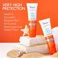 50ml Facial Body Sunscreen Whitening Sun Cream Sunblock Skin Protective Cream Anti-Aging Oil-control Moisturizing SPF 90+++ Face