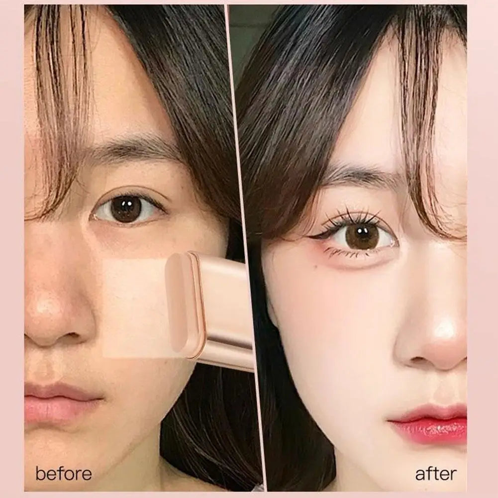 Double-end Foundation Stick Long-lasting Non-tarnishing Eraser Foundation Foundation Make-up Stick Foundation Makeup Concealer