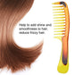 Hair Comb Cut Comb Barbershop Dry Wet Wide Tooth Salon Hairstyle Detangling Comb Hairdressing Rake Comb Styling Tools