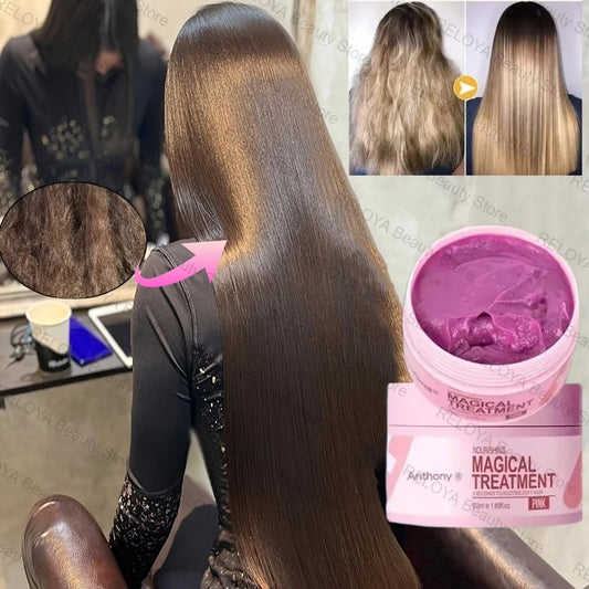 Magical Keratin Hair Mask 5 Seconds Repair Hair Soft Smooth Shiny Deep Moisturize Conditioner for Dry Damaged Hair All Hair Type
