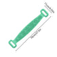 Silicone Brushes Bath Towels Rubbing Back Mud Peeling Body Massage Shower Extended Scrubber Skin Clean Shower Brushes