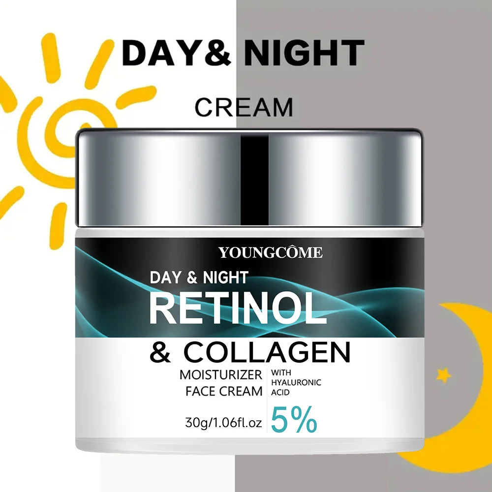 YOUNGCOME Retinol Collagen Moisturizing Cream Promotes Skin Elasticity and Luster Nourishing Brightening Improve Skin Texture