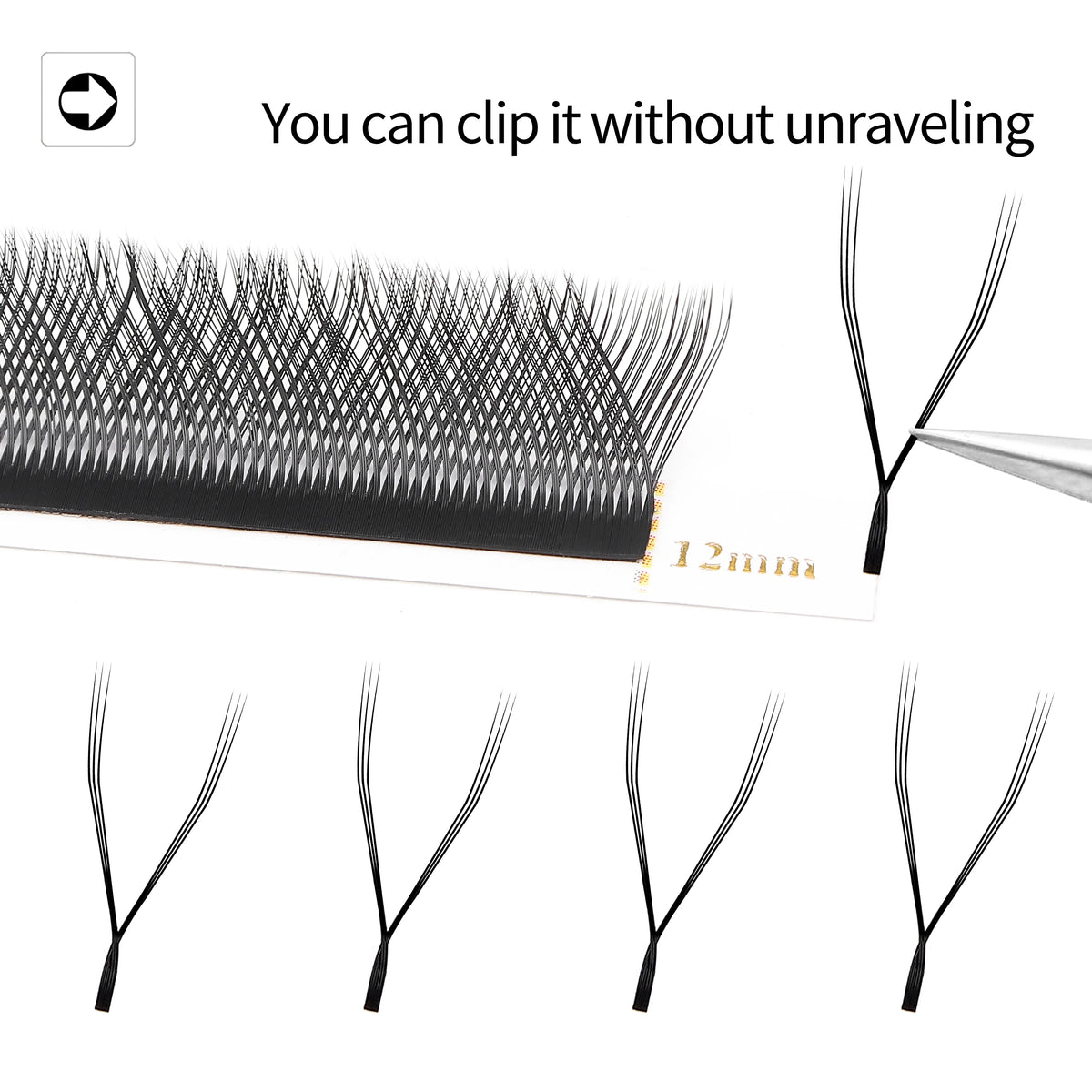 XIUSUZAKI W Shaped Bloom 2D 3D 4D 5D 6D 7D 8D Automatic Flowering Premade Fans Eyelashes Extensions Natural yy Individual Lashes