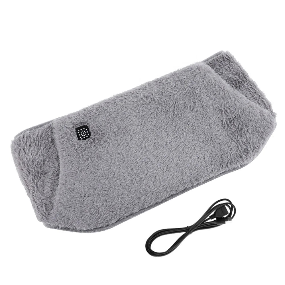 3 Levels Electric Heating Pad for Abdominal Menstrual Pain Relief Warm Palace Belt Cold-Proof USB Hand Warmer Waist Warming Pad
