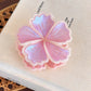 Hot New Arrival: Colorful Glittering Cabbage Flower Hair Clip Beach Vacation Style Back-of-Head Hair Accessory