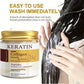 Keratin Collagen Hair Mask with Peptides & Rosemary - Intense Smoothing & Shine for All Hair Types - Deep Conditioning Treatment